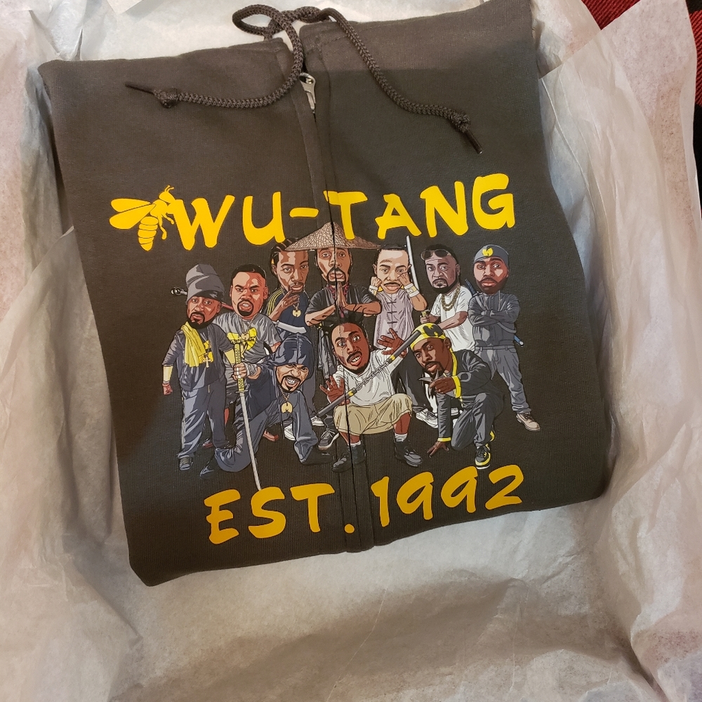 Wu-Tang Throwback Zipper Hoodie